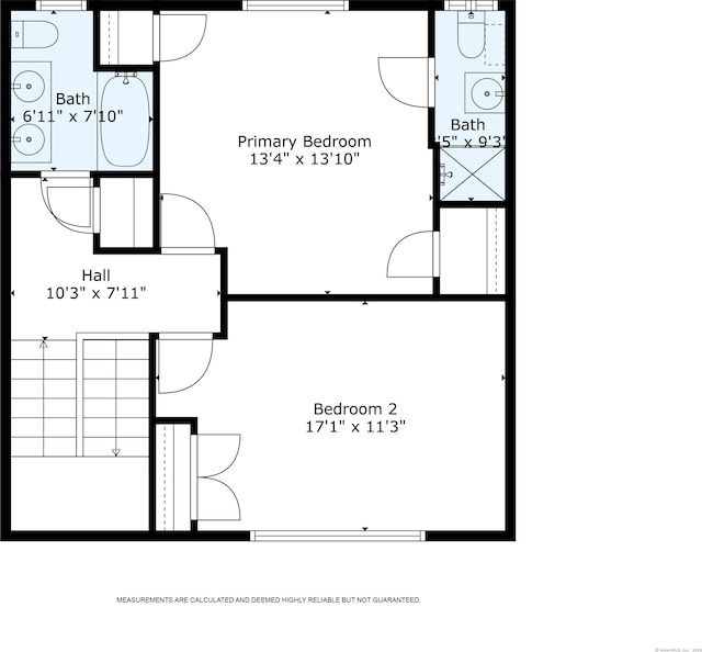 44 Columbus Pl Unit 2, Stamford, CT 06907 - floor plan / room layout