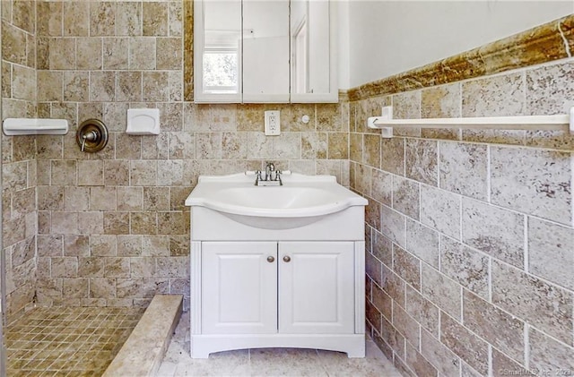 4 Robert Ln, Westport, CT 06880 - full bath featuring vanity and tiled shower