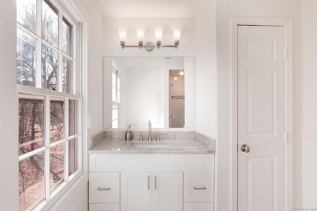 1510 Congress St, Fairfield, CT 06825 - bathroom featuring tiled shower and vanity