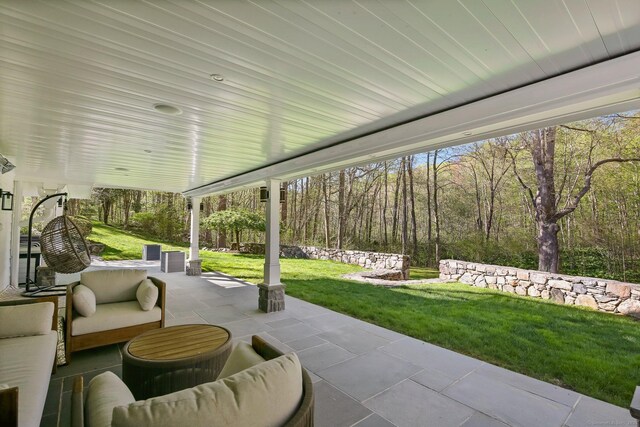 view of patio