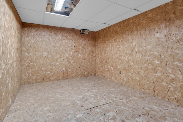 53 Cedar Knolls Dr Unit 53, Branford, CT 06405 - basement featuring a paneled ceiling