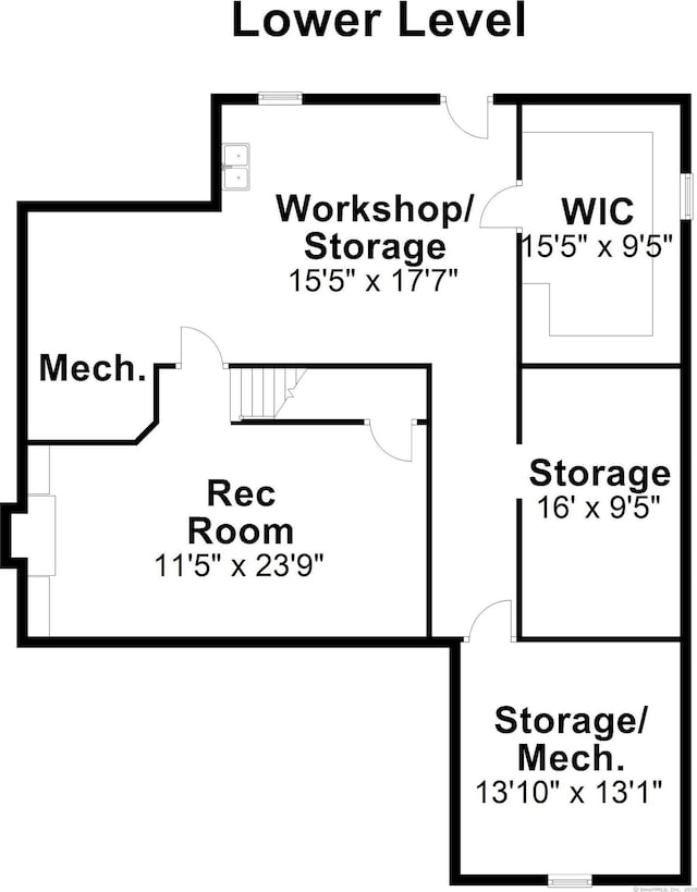 955 N Main St, West Hartford, CT 06117 - room layout