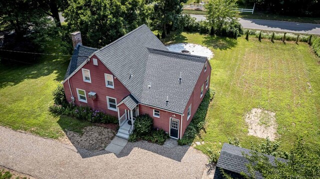 drone / aerial view