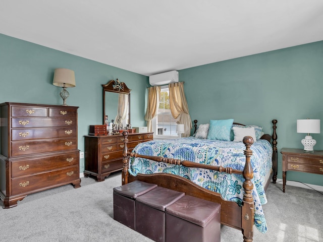 29 Washington Dr, Groton, CT 06340 - bedroom with carpet and a wall mounted AC