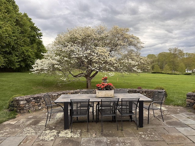 108 E St, Washington, CT 06793 - view of patio featuring outdoor dining area