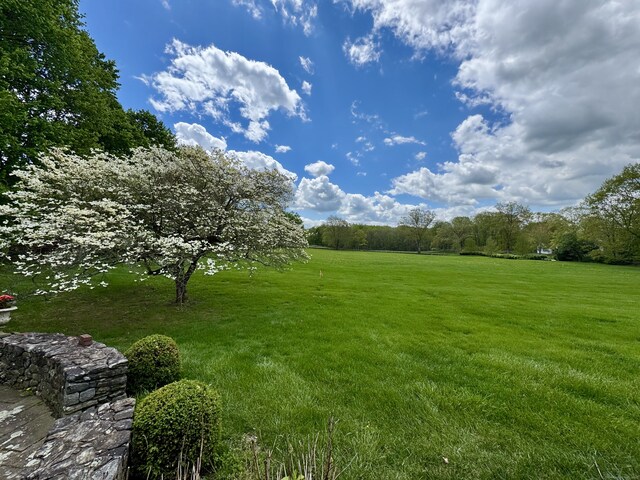108 E St, Washington, CT 06793 - view of green lawn with a rural view