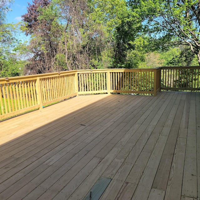 91 Jennifer Rd, Hamden, CT 06514 - view of wooden terrace