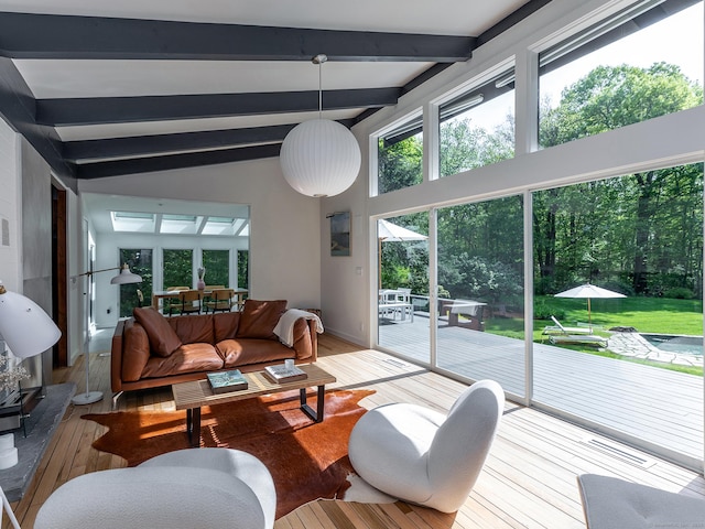 19 Spargo Rd, Roxbury, CT 06783 - living room with light wood-type flooring