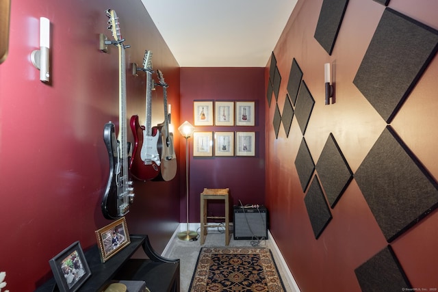 130 Upper Whittemore Rd, Middlebury, CT 06762 - hall with baseboards