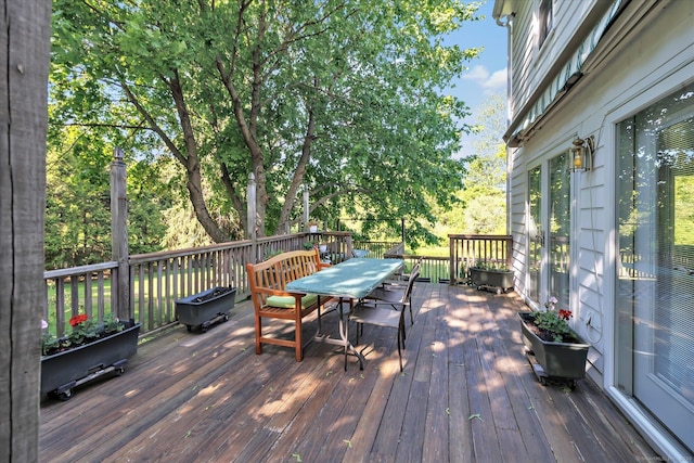 331 Elm St, Monroe, CT 06468 - deck featuring outdoor dining area