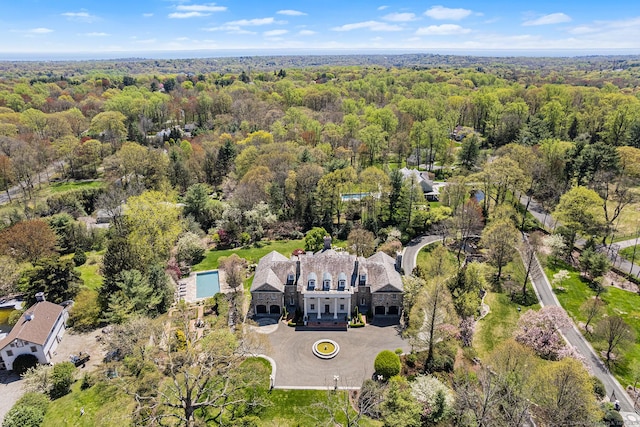 2959 Congress St, Fairfield, CT 06824 - aerial view with a view of trees