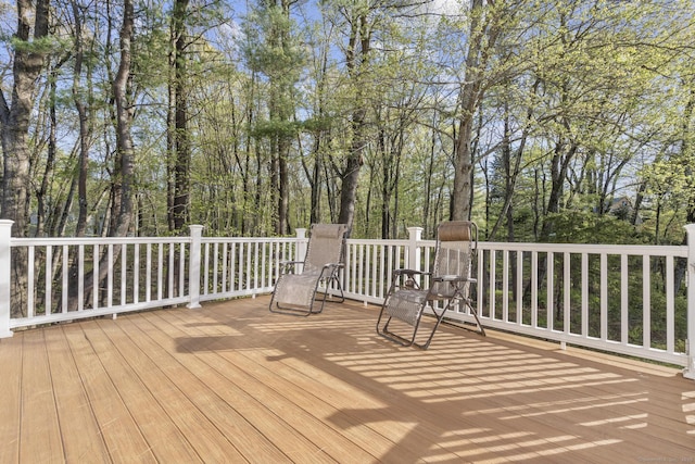 6 Old Farm Rd, Woodbridge, CT 06525 - view of deck