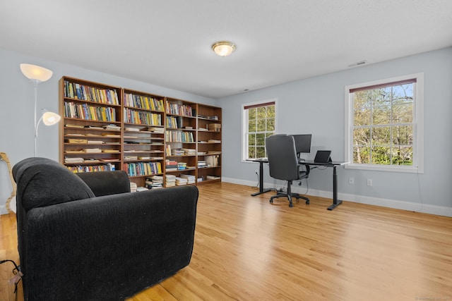 6 Old Farm Rd, Woodbridge, CT 06525 - office space with light wood-style floors and baseboards
