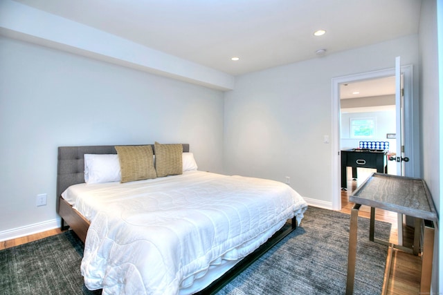 9 November Trl, Weston, CT 06883 - bedroom featuring wood finished floors, recessed lighting, and baseboards