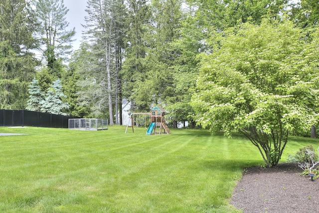 9 November Trl, Weston, CT 06883 - view of yard with a playground