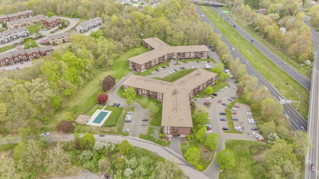 drone / aerial view