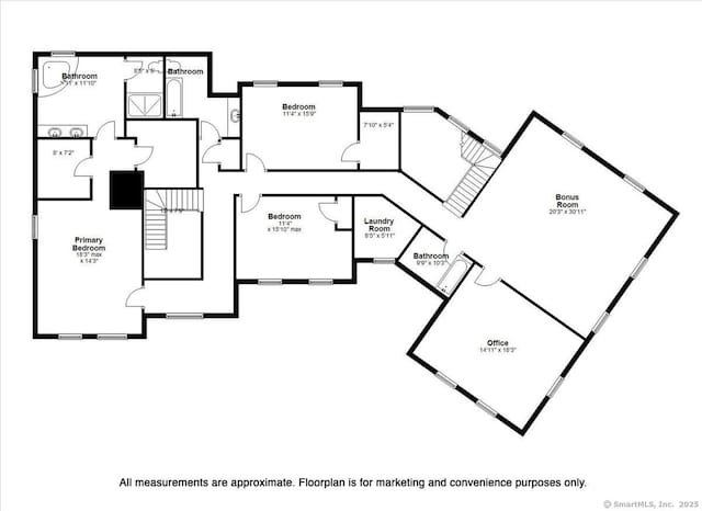 6 E Starrs Plain Rd, Danbury, CT 06810 - room layout