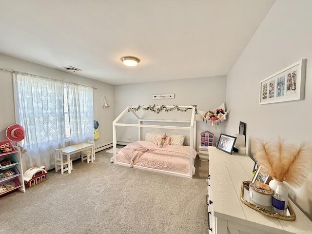 33 Steep Hill Rd, Seymour, CT 06483 - carpeted bedroom with baseboard heating
