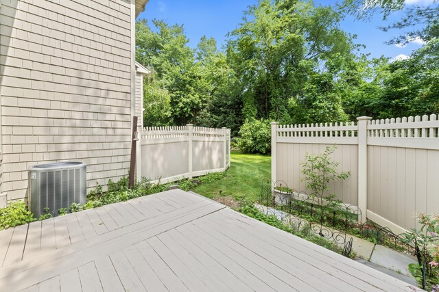 12 Boulevard Dr Unit 21-130, Danbury, CT 06810 - wooden deck featuring view of wooded area