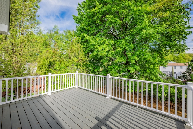 29 Sterling St, New Britain, CT 06053 - view of wooden deck