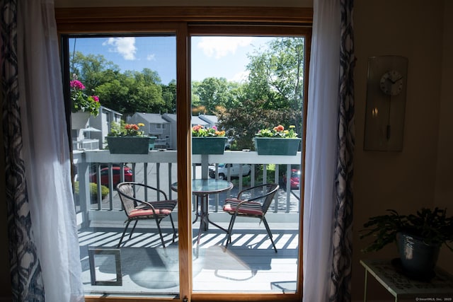 17 Ives Hill Ct Unit 17, Cheshire, CT 06410 - doorway to outside with plenty of natural light