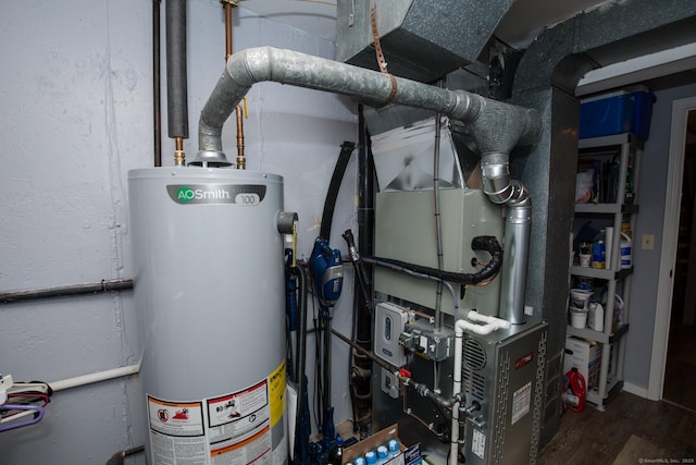 17 Ives Hill Ct Unit 17, Cheshire, CT 06410 - utilities with water heater and heating unit