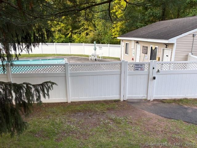 17 Ives Hill Ct Unit 17, Cheshire, CT 06410 - view of swimming pool featuring a gate