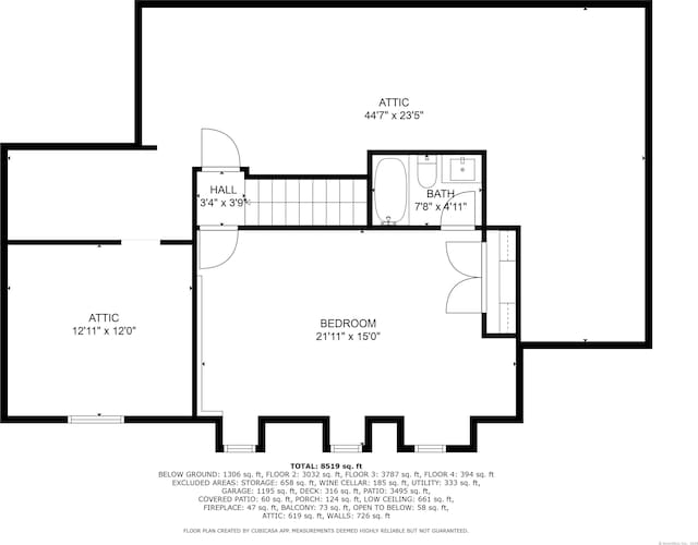 132 Belden Hill Rd, Wilton, CT 06897 - home floor plan
