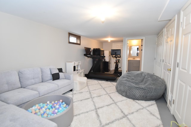 view of living room