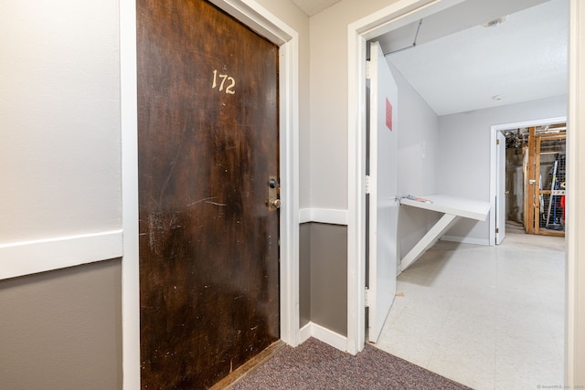 view of exterior entry