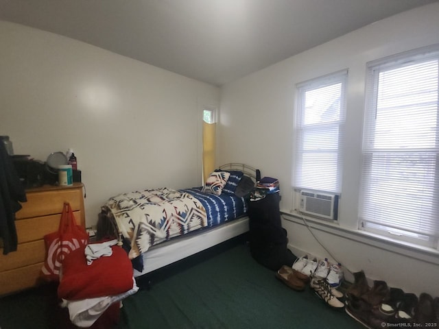 248-250 Howard Ave, New Haven, CT 06519 - bedroom with cooling unit and carpet floors