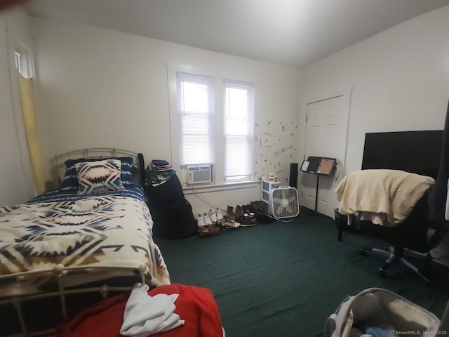 248-250 Howard Ave, New Haven, CT 06519 - bedroom with carpet and cooling unit