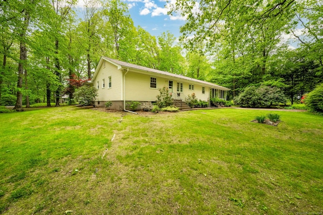 26 Converse Rd, Bolton, CT 06043 - view of front facade featuring a front yard