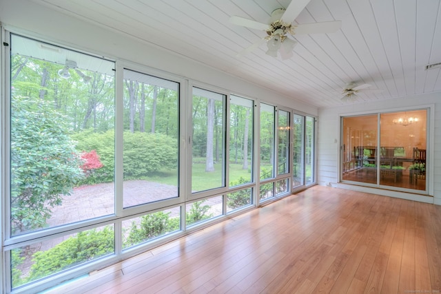 26 Converse Rd, Bolton, CT 06043 - unfurnished sunroom featuring wooden ceiling and wood finished floors