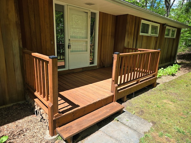 1037 Bartholomew Rd, Middletown, CT 06457 - view of wooden deck