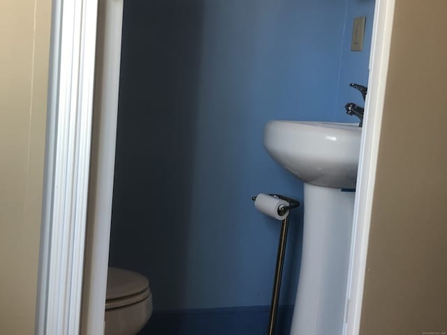 bathroom with toilet