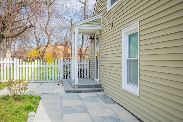 50 Fox Hill Rd, Stratford, CT 06614 - exterior space with fence and a patio area