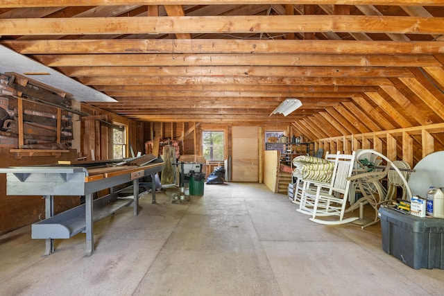 161 Center Hill Rd, Barkhamsted, CT 06063 - view of attic