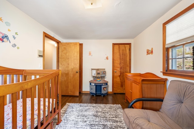 161 Center Hill Rd, Barkhamsted, CT 06063 - bedroom featuring wood finished floors, a closet, and baseboards