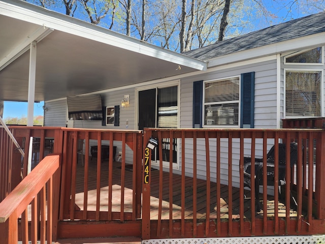 42 Pierce Rd, Preston, CT 06365 - view of deck