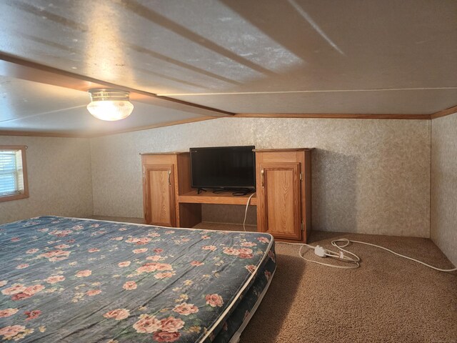 42 Pierce Rd, Preston, CT 06365 - carpeted bedroom featuring vaulted ceiling