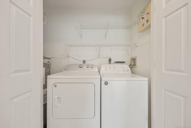 97 Richards Ave Apt F5, Norwalk, CT 06854 - washroom with laundry area and washing machine and clothes dryer
