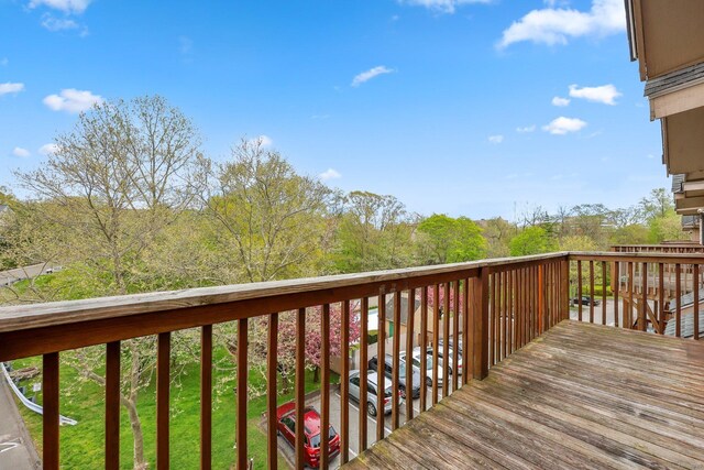 97 Richards Ave Apt F5, Norwalk, CT 06854 - view of wooden terrace