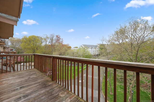 97 Richards Ave Apt F5, Norwalk, CT 06854 - view of wooden terrace