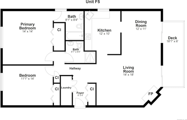 97 Richards Ave Apt F5, Norwalk, CT 06854 - view of layout