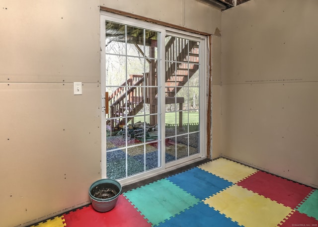 doorway featuring a wealth of natural light