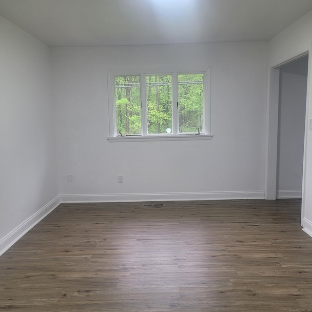 1848 Waterbury Rd, Cheshire, CT 06410 - spare room with dark wood finished floors and baseboards