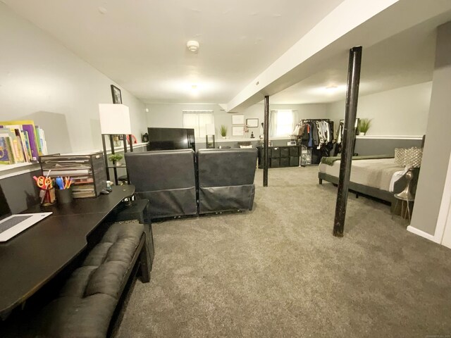 456 Main St, West Haven, CT 06516 - living area with carpet floors