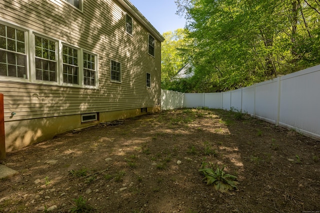 1343 Baldwin Hill Rd, Ledyard, CT 06335 - view of fenced backyard