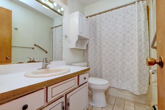 27 Aircraft Rd, West Haven, CT 06516 - full bathroom with toilet, vanity, tile patterned flooring, baseboard heating, and shower / tub combo